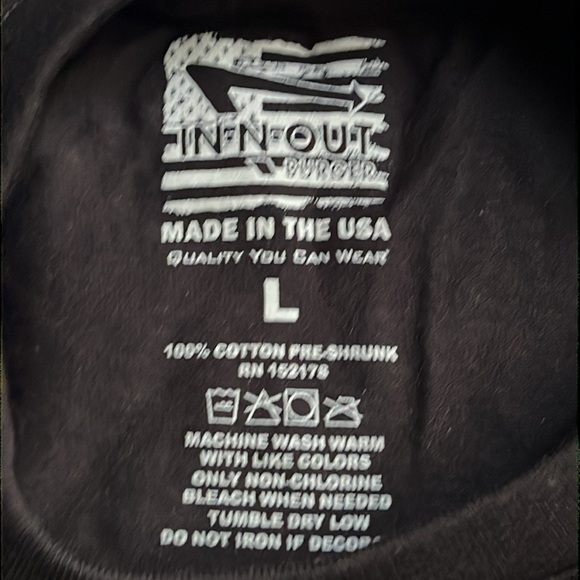 In-N-Out Burger Limited Edition Tee 75 Years T-Shirt Size L Short Sleeves - Picture 13 of 15